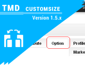 OpenCart Custom Size Option ( vqmod) 1.5.x